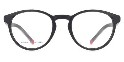 Tommy Hilfiger Th 1787 Fll Men's Glasses Blue Size 49 - Free Lenses - Blue Light Block Available In Matte Blue