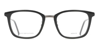 Tommy Hilfiger Th 1869/f Asian Fit 807 Men's Glasses Black Size 52 - Free Lenses - Blue Light Block Available In Gray