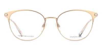 Tommy Hilfiger Th 1960 Ddb Women's Glasses Brown Size 51 - Free Lenses - Blue Light Block Available In Gold