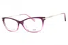 Tommy Hilfiger Ladies Red Rectangular Eyeglass Frames Thth1961l3953 In Pink