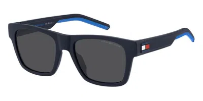 Tommy Hilfiger Th 1975/s Fll/ir Men's Sunglasses Blue Size 54 In Black
