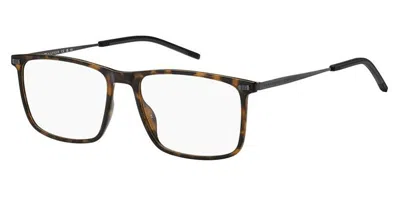 Tommy Hilfiger Th 2018 Men's Glasses, Tortoiseshell, Size 56 In Black