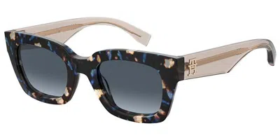 Tommy Hilfiger Th 2052/s 1zn/08 Women's Sunglasses Tortoiseshell Size 51 In Blue
