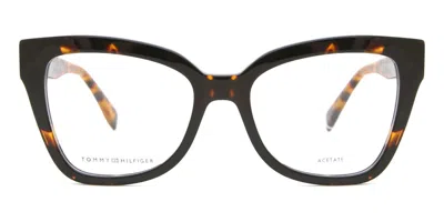 Tommy Hilfiger Th 2053 Women's Glasses, Tortoiseshell, Size 53 In Brown