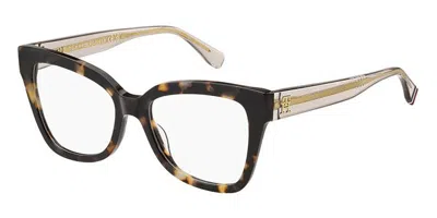 Tommy Hilfiger Th 2053 Women's Glasses, Tortoiseshell, Size 53 In Brown