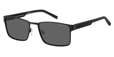 Tommy Hilfiger Th 2087/s 003/m9 Men's Sunglasses Black Size 57 In Brown