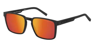 Tommy Hilfiger Th 2088/s 003/1z Men's Sunglasses Black Size 55
