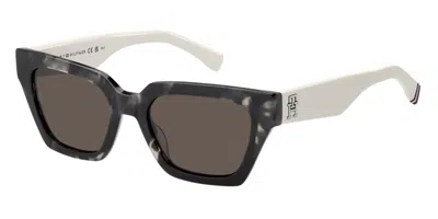 Tommy Hilfiger Th 2101/s Tcb/70 Women's Sunglasses Tortoiseshell Size 52 In Multi