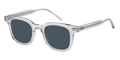 Tommy Hilfiger Th 2126/s 900/ku Men's Sunglasses  Size 48 In Transparent