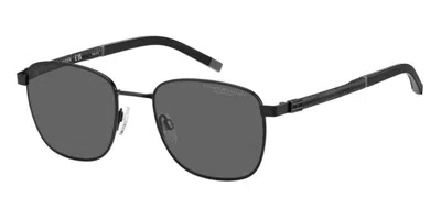 Tommy Hilfiger Th 2138/s Polarized 003/m9 Men's Sunglasses  Size 53 In Black