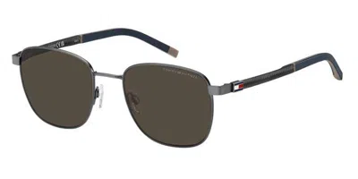 Tommy Hilfiger Th 2138/s Svk/70 Men's Sunglasses  Size 53 In Black