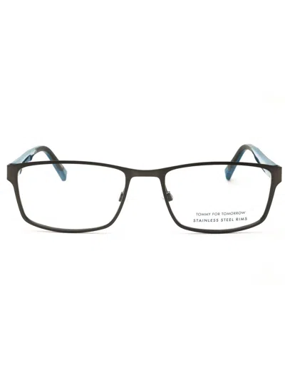 Tommy Hilfiger Rectangle-frame Glasses In Multi