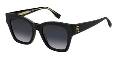 Tommy Hilfiger Th 2156/s 807/9o Women's Sunglasses Black Size 52