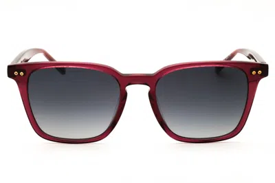 Tommy Hilfiger Th 2158/s Sunglasses In Plum/dark Grey Sf