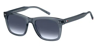 Tommy Hilfiger Th 2184/s Pjp/08 Men's Sunglasses Blue Size 52