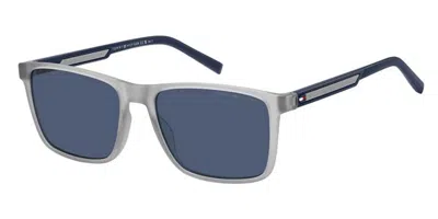 Tommy Hilfiger Th 2201/s 09v/ku Men's Sunglasses Grey Size 56 In Purple