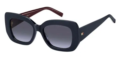 Tommy Hilfiger Th 2224/s Pjp/gb Occhiali Da Sole Blu Per Donna In Blue