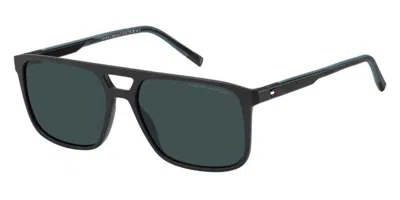 Tommy Hilfiger Th 2280/s Etj/ku Men's Sunglasses Black Size 57