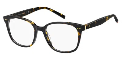 Tommy Hilfiger Th 2291 086 Women's Glasses Tortoiseshell Size 50 - Free Lenses - Blue Light Block Available In Green