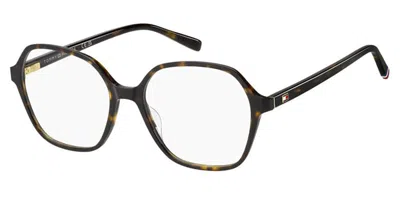 Tommy Hilfiger Th 2293 086 Women's Glasses Tortoiseshell Size 52 - Free Lenses - Blue Light Block Available In Brown