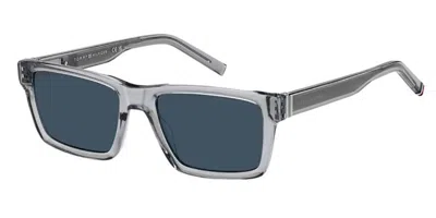 Tommy Hilfiger Th 2309/s Kb7/ku Men's Sunglasses Grey Size 55 In Gray