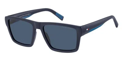 Tommy Hilfiger Th 2324/s Pjp/ku Men's Sunglasses Blue Size 56