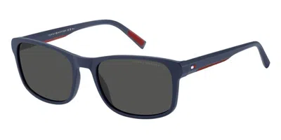 Tommy Hilfiger Th 2325/s Pjp/ir Men's Sunglasses Blue Size 56