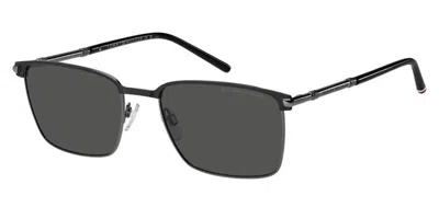 Tommy Hilfiger Th 2329/s Ans/ir Men's Sunglasses Black Size 57