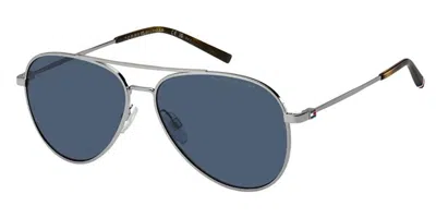 Tommy Hilfiger Th 2336/s 6lb/ku Men's Sunglasses Grey Size 58 In Gray