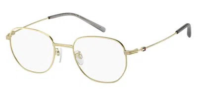 Tommy Hilfiger Th 2360/f Asian Fit J5g Men's Glasses Gold Size 51 - Free Lenses - Blue Light Block Available In Gray