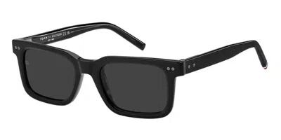 Tommy Hilfiger Th 85/s 807/ir Men's Sunglasses Black Size 52