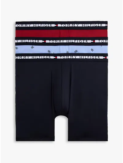 Tommy Hilfiger Th Comfort+ Boxer Brief 3 In Blue