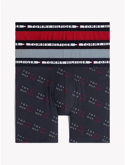 Tommy Hilfiger Th Comfort+ Boxer Brief 3 In Evening Blue