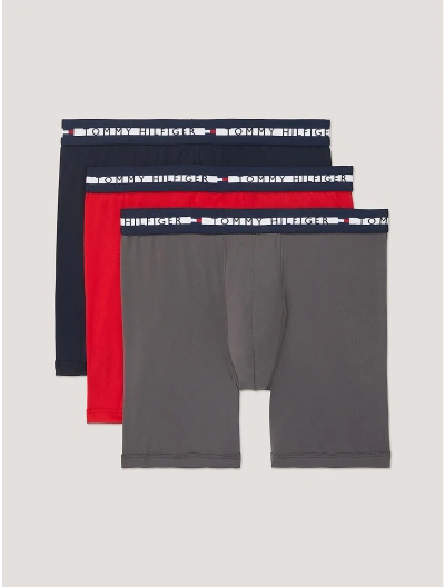 Tommy Hilfiger Th Comfort+ Boxer Brief 3 In Granite