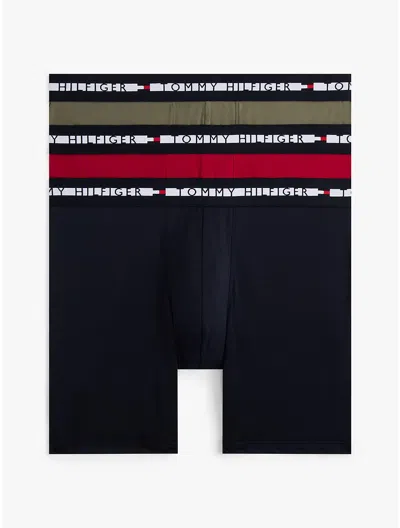 Tommy Hilfiger Th Comfort+ Boxer Brief 3 In Black