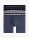 Tommy Hilfiger Th Comfort+ Boxer Brief 3 In Vintage Blue
