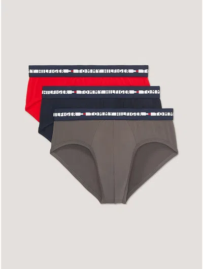 Tommy Hilfiger Th Comfort+ Brief 3 In Granite