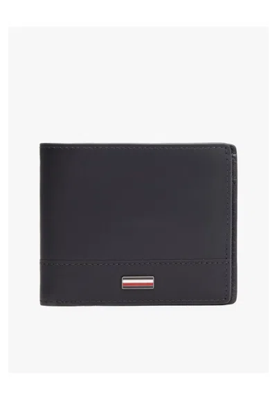 Tommy Hilfiger Th Corp Cc And Coin In Black