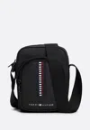 Tommy Hilfiger Th Corp Mini Reporter Bag In Nero