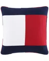 Tommy Hilfiger Th Flag Seersucker Decorative Pillow