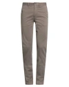 Tommy Hilfiger Th Flex Man Pants Taupe Size 31w-32l Cotton, Elastane In Neutral