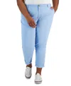 Tommy Hilfiger Th Flex Plus Size Hampton Chino Pants In Breeze