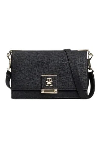 Tommy Hilfiger Th Her Crossover Bag In Black