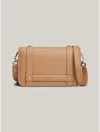 TOMMY HILFIGER TH HERITAGE LEATHER CROSSBODY BAG