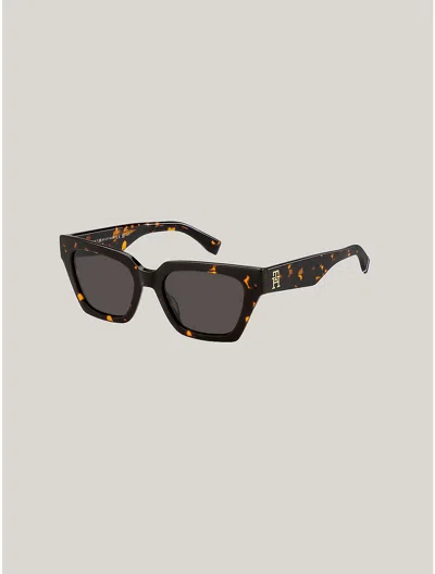 Tommy Hilfiger Th Logo Butterfly Sunglasses In Multi