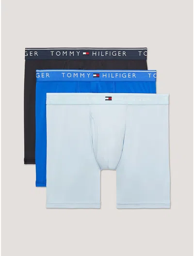 Tommy Hilfiger Th Micro Boxer Brief 3 In Blue Wave