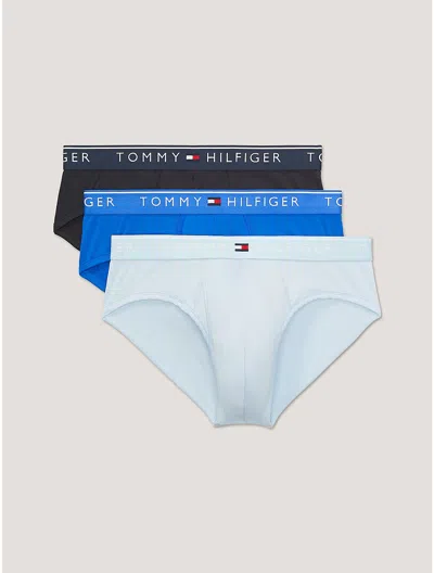 Tommy Hilfiger Th Micro Brief 3 In Blue Wave