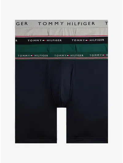 Tommy Hilfiger Th Micro Classics Boxer Brief 3 In Green