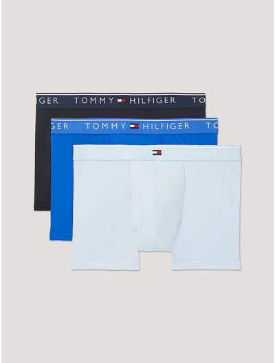 Tommy Hilfiger Th Micro Trunk 3 In Blue Wave