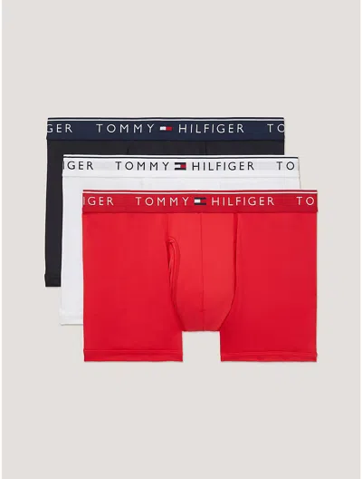 Tommy Hilfiger Th Micro Trunk 3 In Red